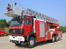 SXT5251JXFYT40型云梯消防車